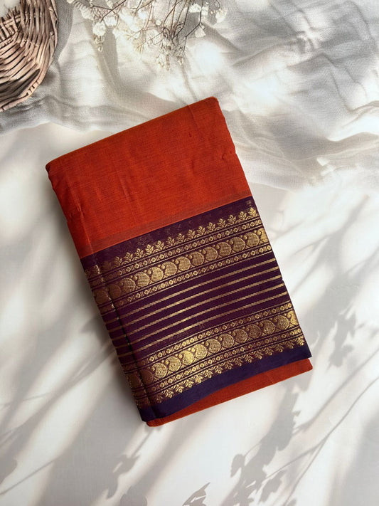 Kanchi cotton saree