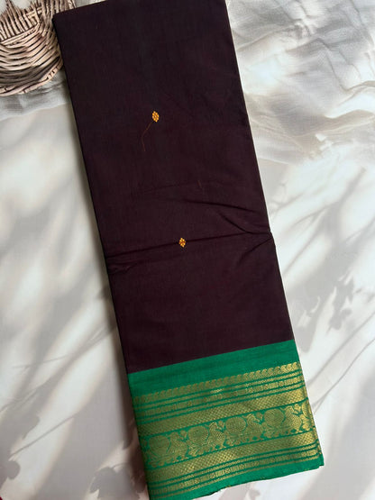 Kanchi cotton saree