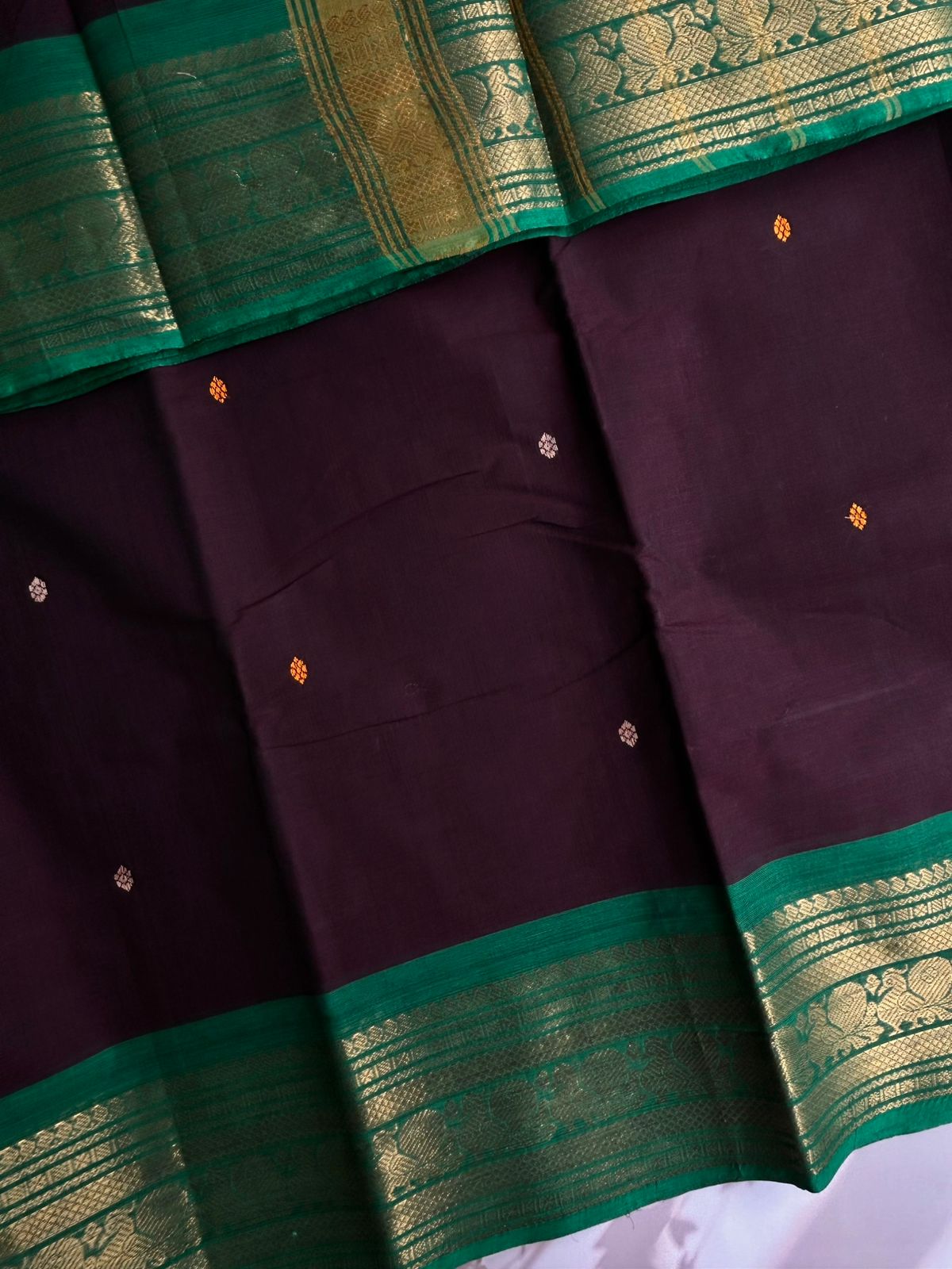 Kanchi cotton saree