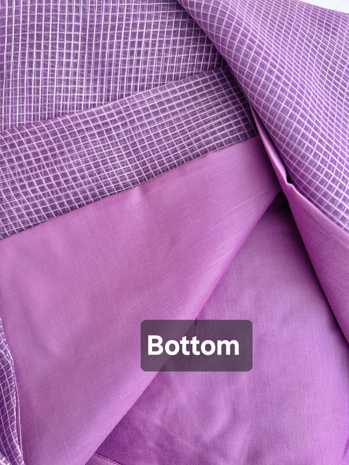 Unstitched kota silk set with laces