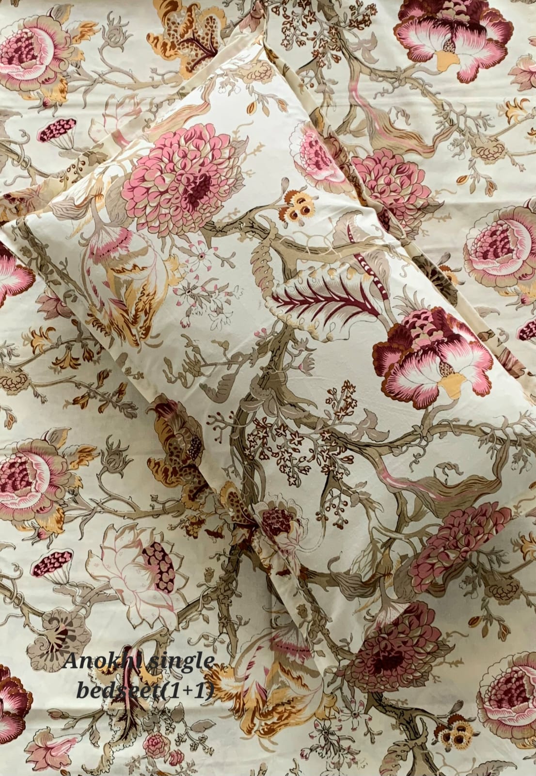 Single size Cotton bedsheet