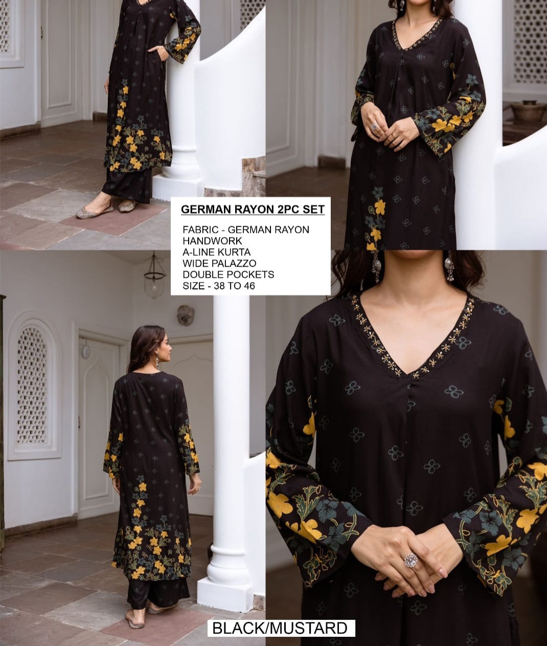 German rayon Co Ord set