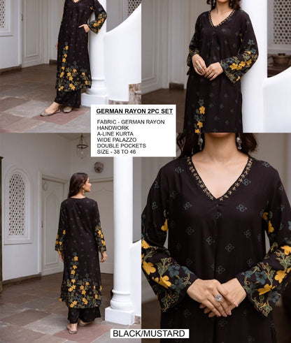 German rayon Co Ord set