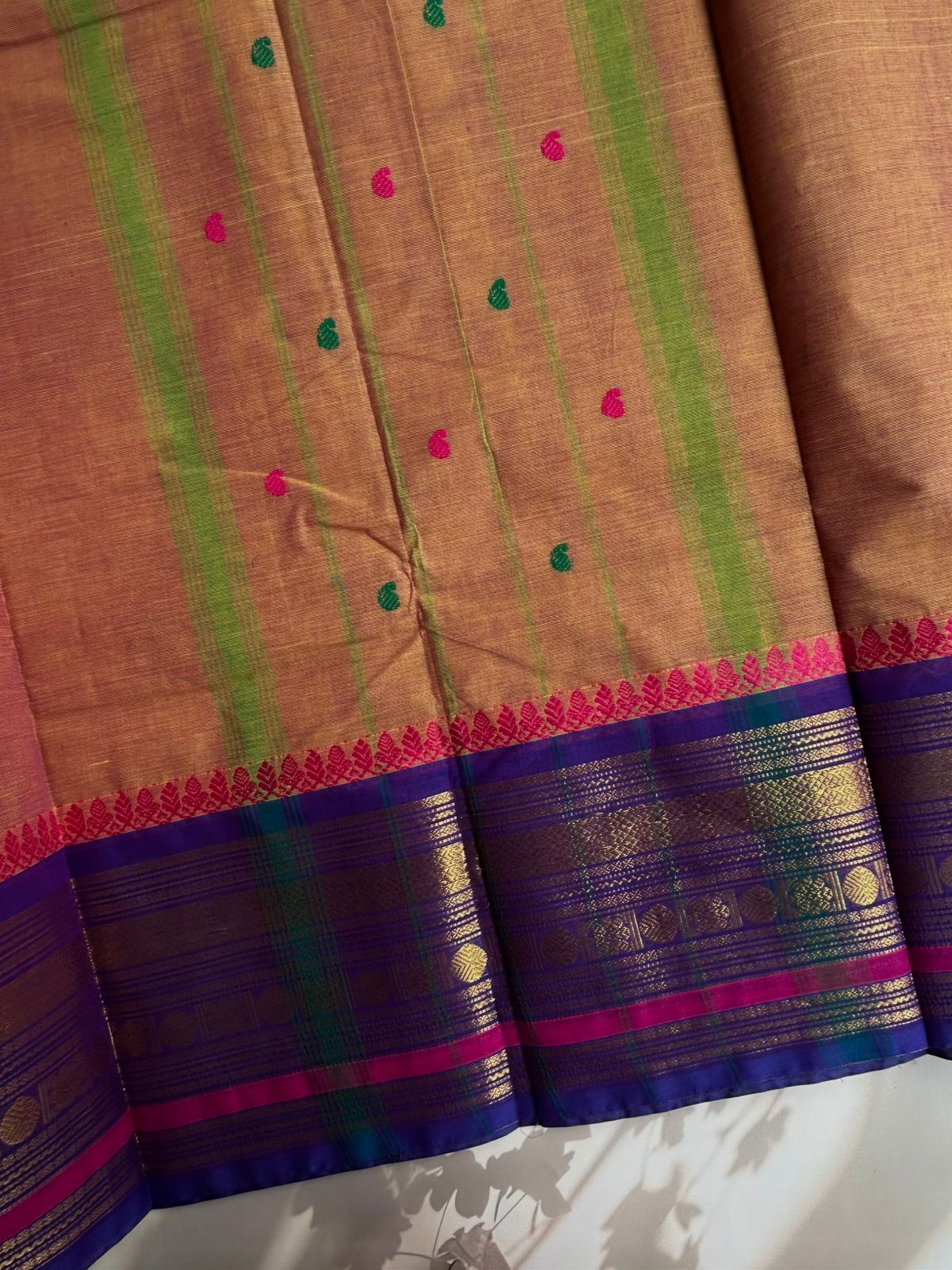 Kanchi cotton saree