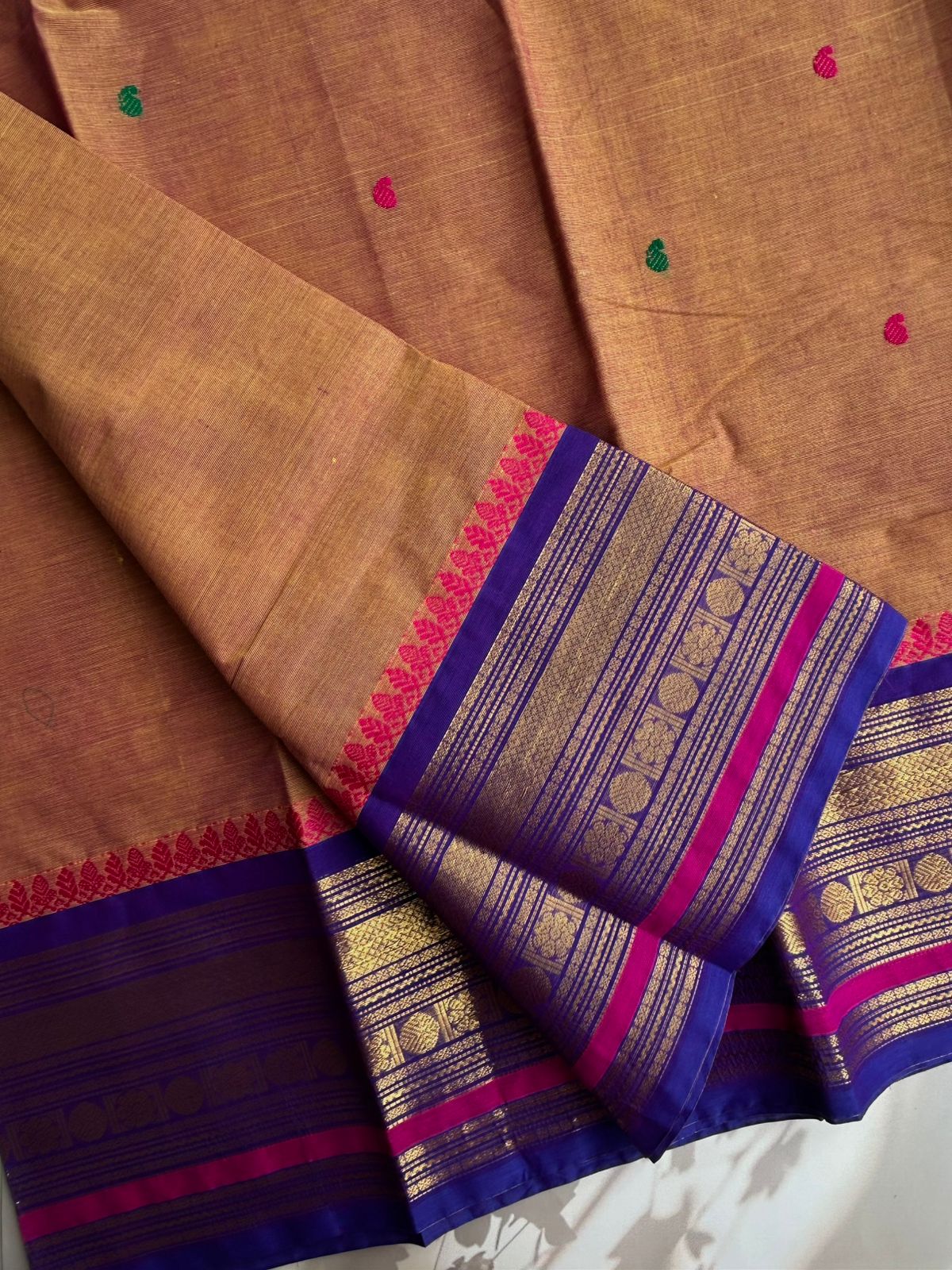 Kanchi cotton saree