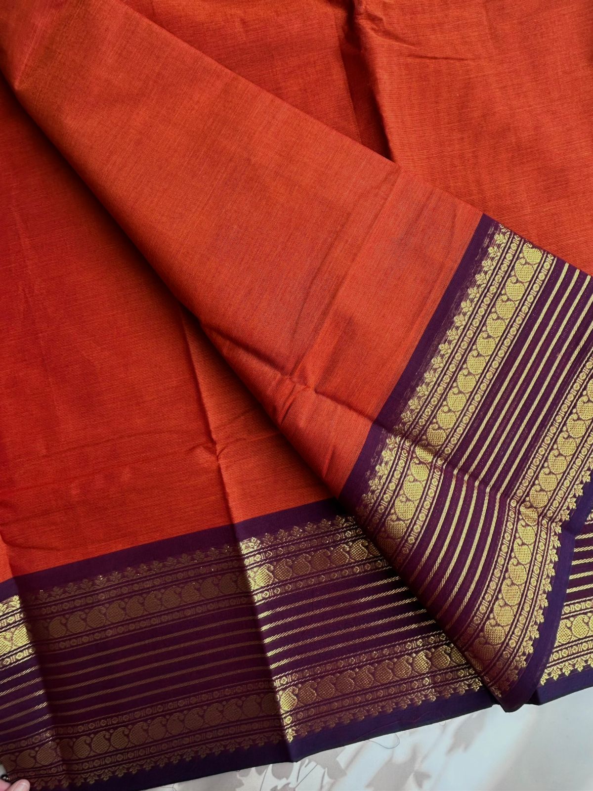 Kanchi cotton saree
