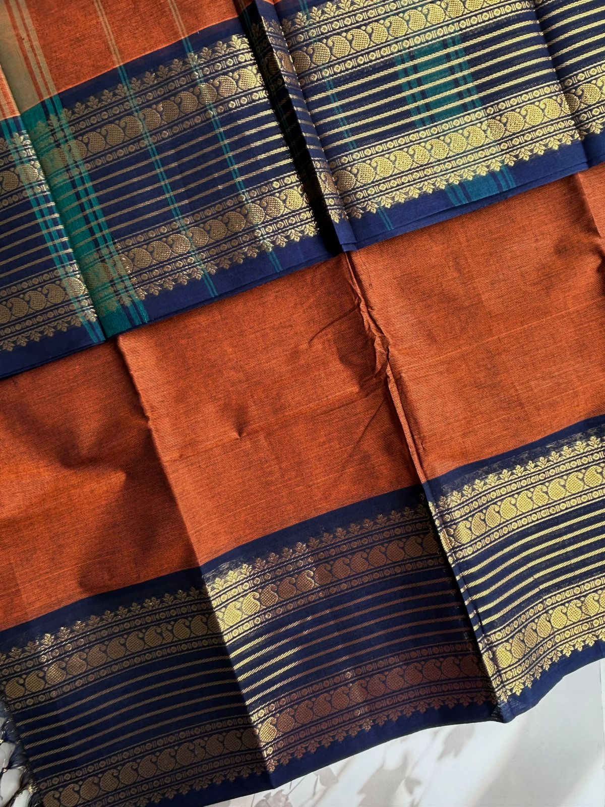 Kanchi cotton saree