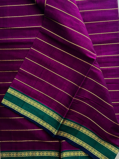 Vegan silk handloom saree