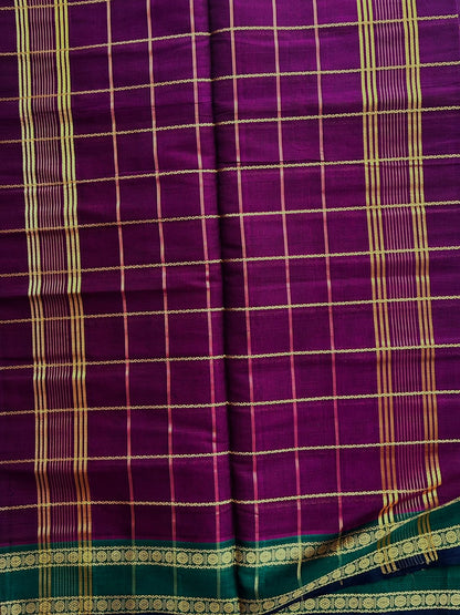 Vegan silk handloom saree