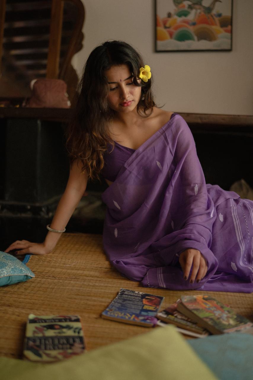 handloom mulmul saree